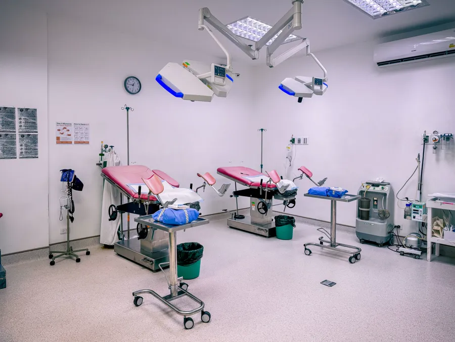 The labour room